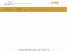 Tablet Screenshot of homesforsaleodessafl.com